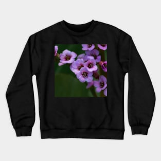 Flowers in purple. Crewneck Sweatshirt